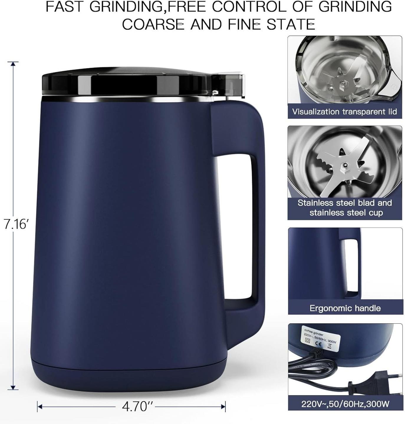 Moulin Electric Mixstar 300w - Luxormarket