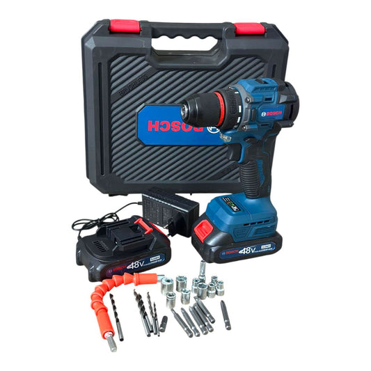 Perceuse BOSCH 48V – Double Batterie - 27 pcs