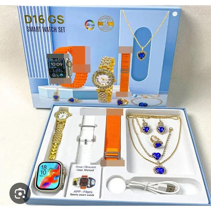 D16 GS Smart Watch Set – Élégance et Technologie - Luxormarket
