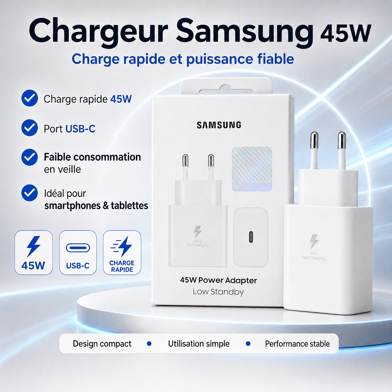 Samsung 45W USB-C Fast Charger