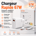 Xiaomi 67W Fast Charger Kit with USB-C Cable